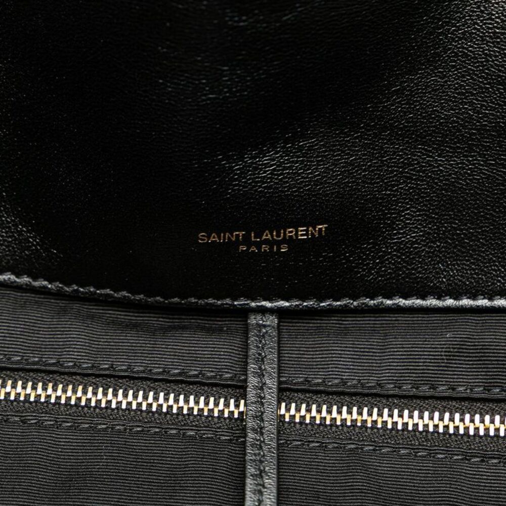Pre Loved saint laurent Women Black Shoulder Bag - Picture 6 of 8